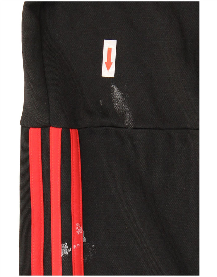 Adidas Pantalon de survêtement pour homme Noir moyen Polyester colour block