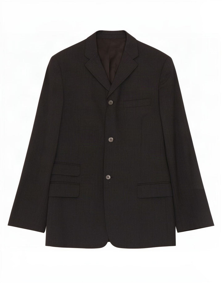 Dolce & Gabbana Veste Blazer Ittierre 3 Boutons Homme IT 50 Large Laine Grise