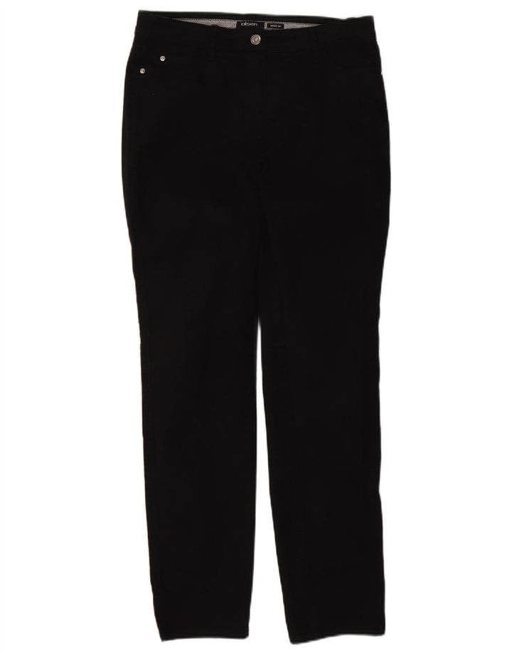 Olsen Jean slim pour femme UK 14 Medium W30 L30 Noir