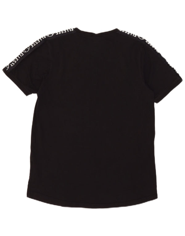 Ellesse T-shirt graphique pour hommes, grand, noir