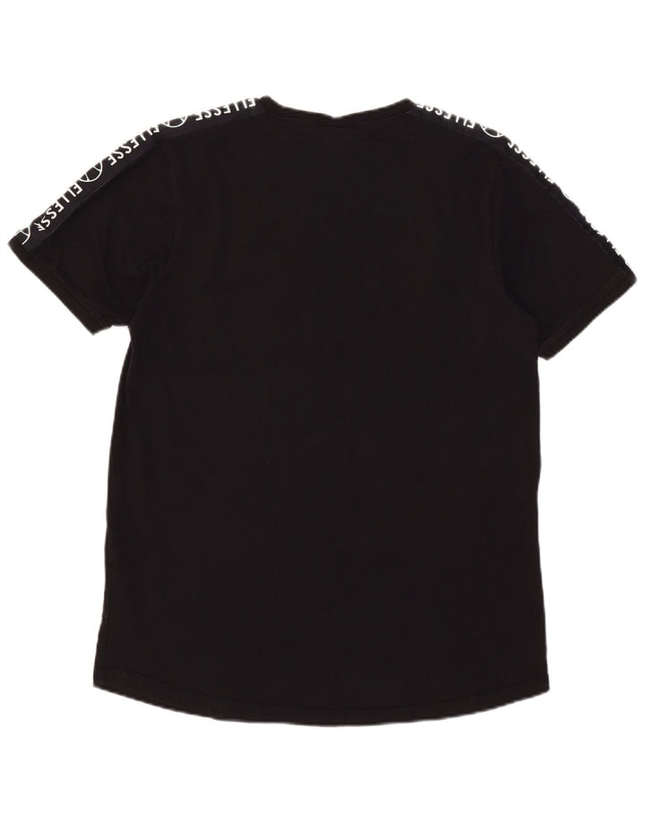Ellesse T-shirt graphique pour hommes, grand, noir