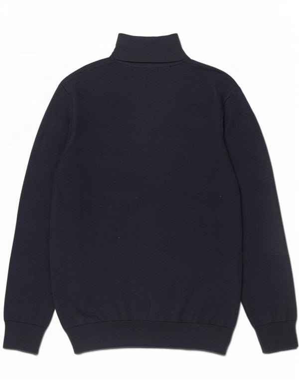 Polo Ralph Lauren Pull à col zippé pour homme XL Bleu marine Coton