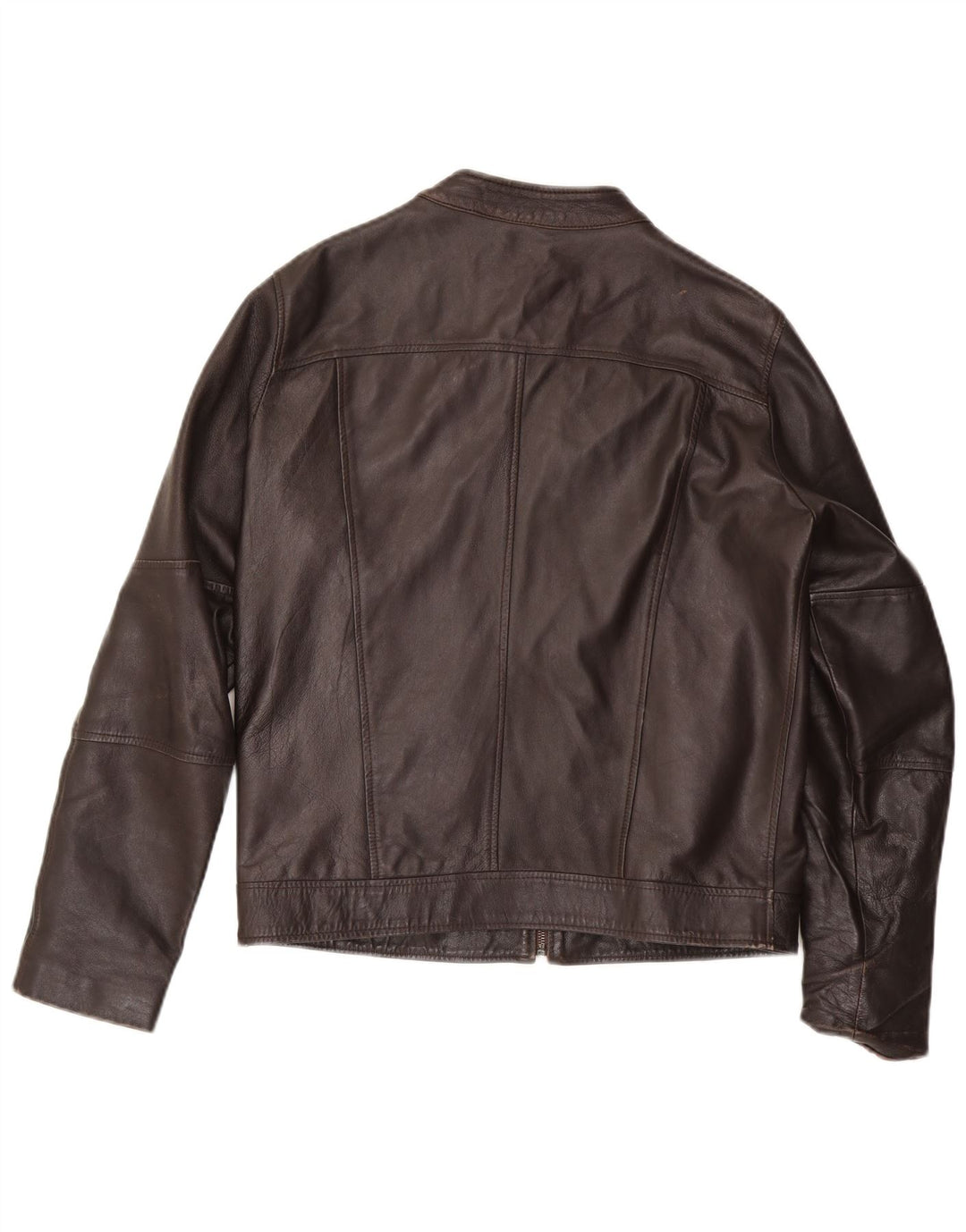 veste en cuir homme vintage UK 38 Brun moyen