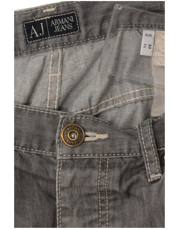 Armani Jean Slim W33 L27 Gris Homme