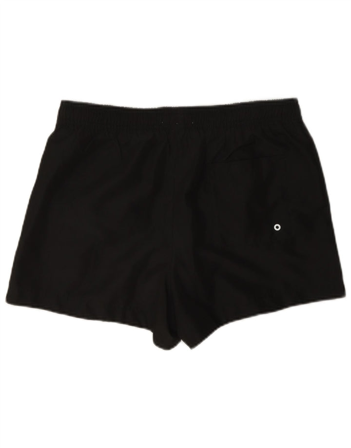 Calvin Klein Short de bain graphique pour homme Petit polyester color block noir