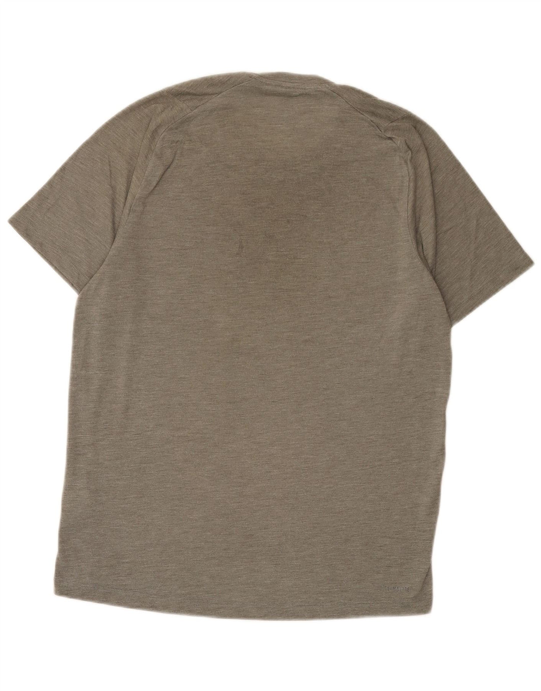 Adidas T-Shirt Climalite Homme Gris Moyen Polyester