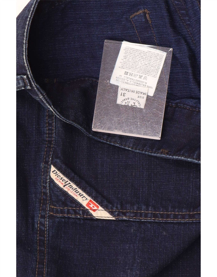 Jean Bootcut Femme Diesel W31 L31 Bleu Marine Coton