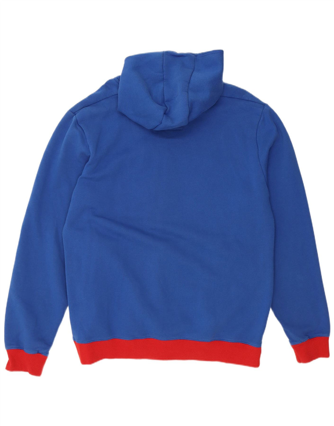 G-STAR Pull à capuche graphique pour homme 2XL en coton color block bleu