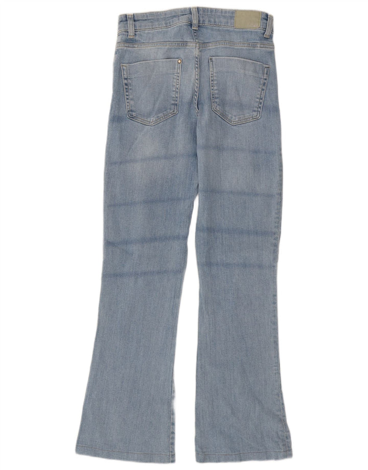 Zara Jean évasé pour femme EU 38 Small W28 L30 Bleu