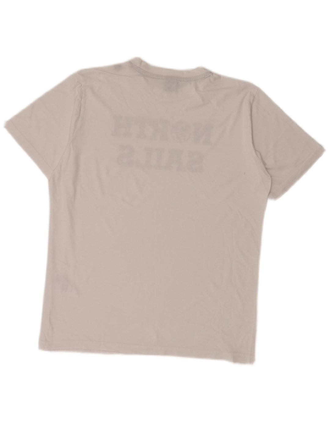 North Sails T-Shirt Graphique Homme Petit Blanc Coton