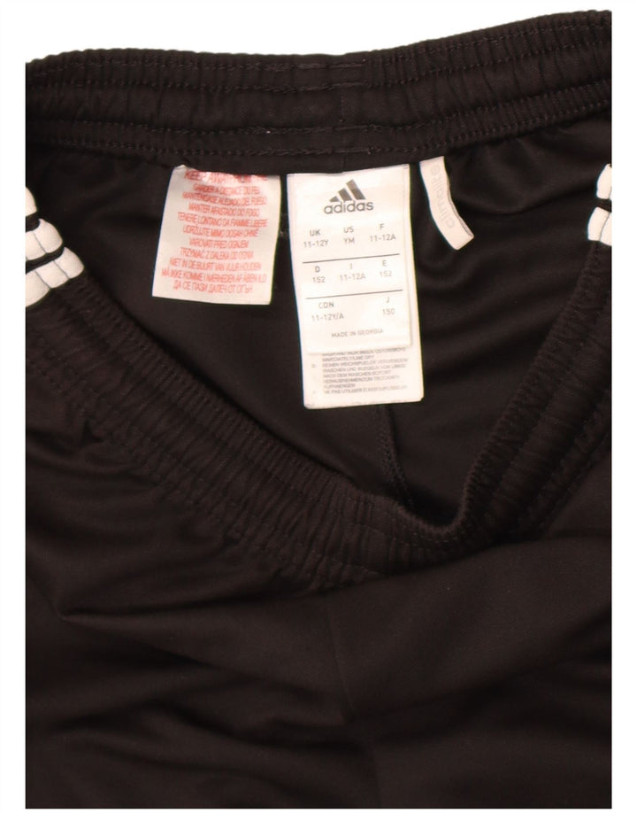 ADIDAS Short de sport Climalite Garçon 11-12 ans Noir Polyester