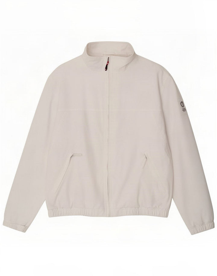 Murphy & Nye Blouson Bomber Homme UK 44 3XL Blanc Polyamide