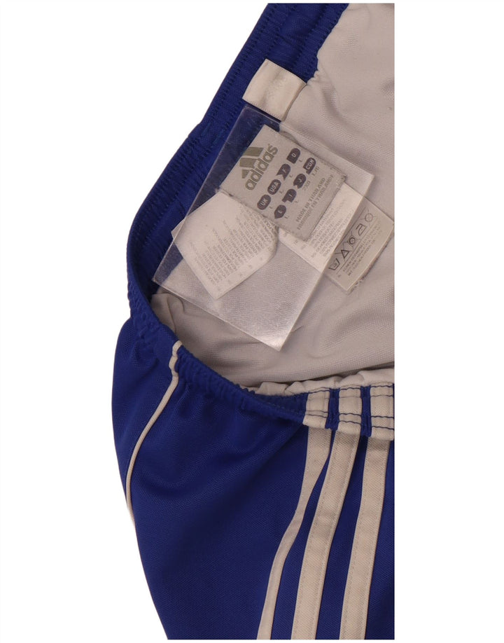 Adidas Short de sport pour homme Large Bleu Polyester
