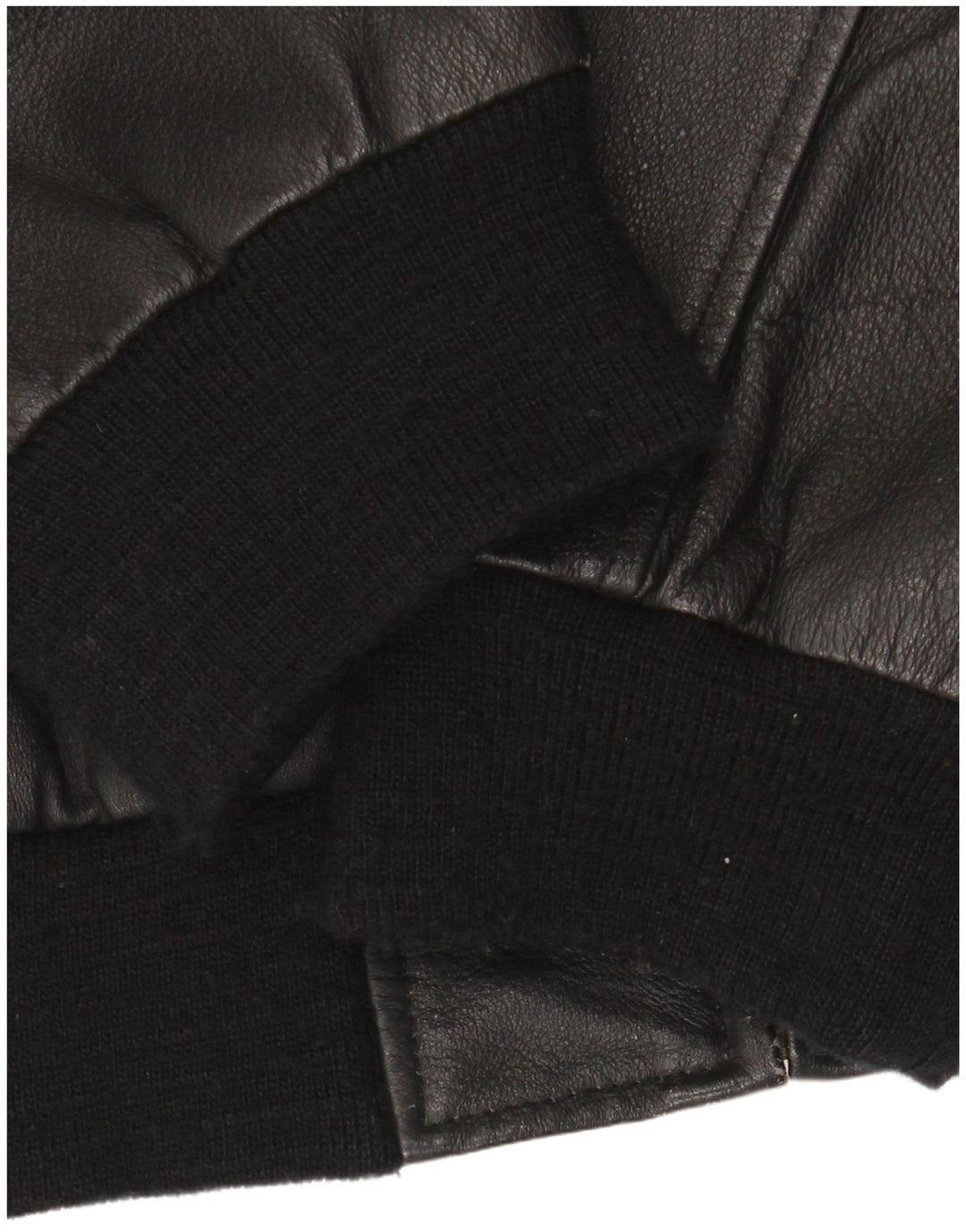 Henry Morell Veste en cuir bomber pour homme EU 48 Cuir noir moyen