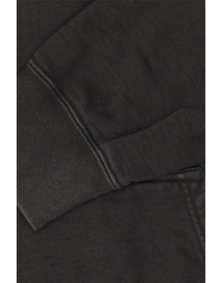 ADIDAS Pull à capuche pour homme en coton noir moyen