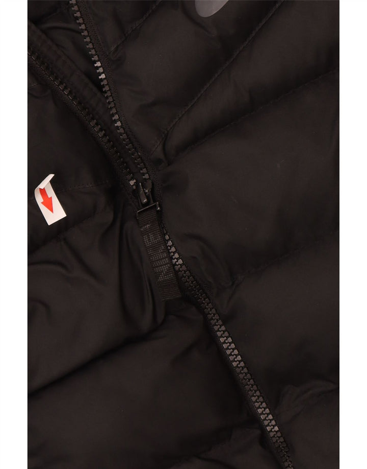 Nike Veste matelassée à capuche pour garçon 13-14 ans XL Noir Polyester