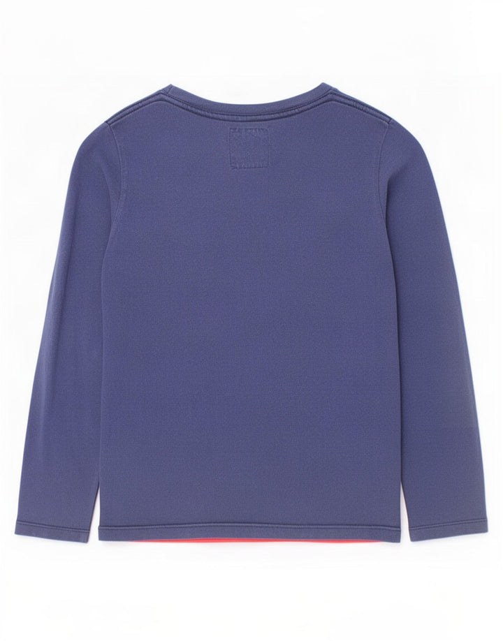 Levi's Haut graphique à manches longues pour garçon 9-10 ans Bleu marine Colourblock