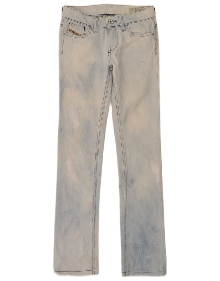 Diesel Jean Liv Slim Femme W24 L32 Bleu