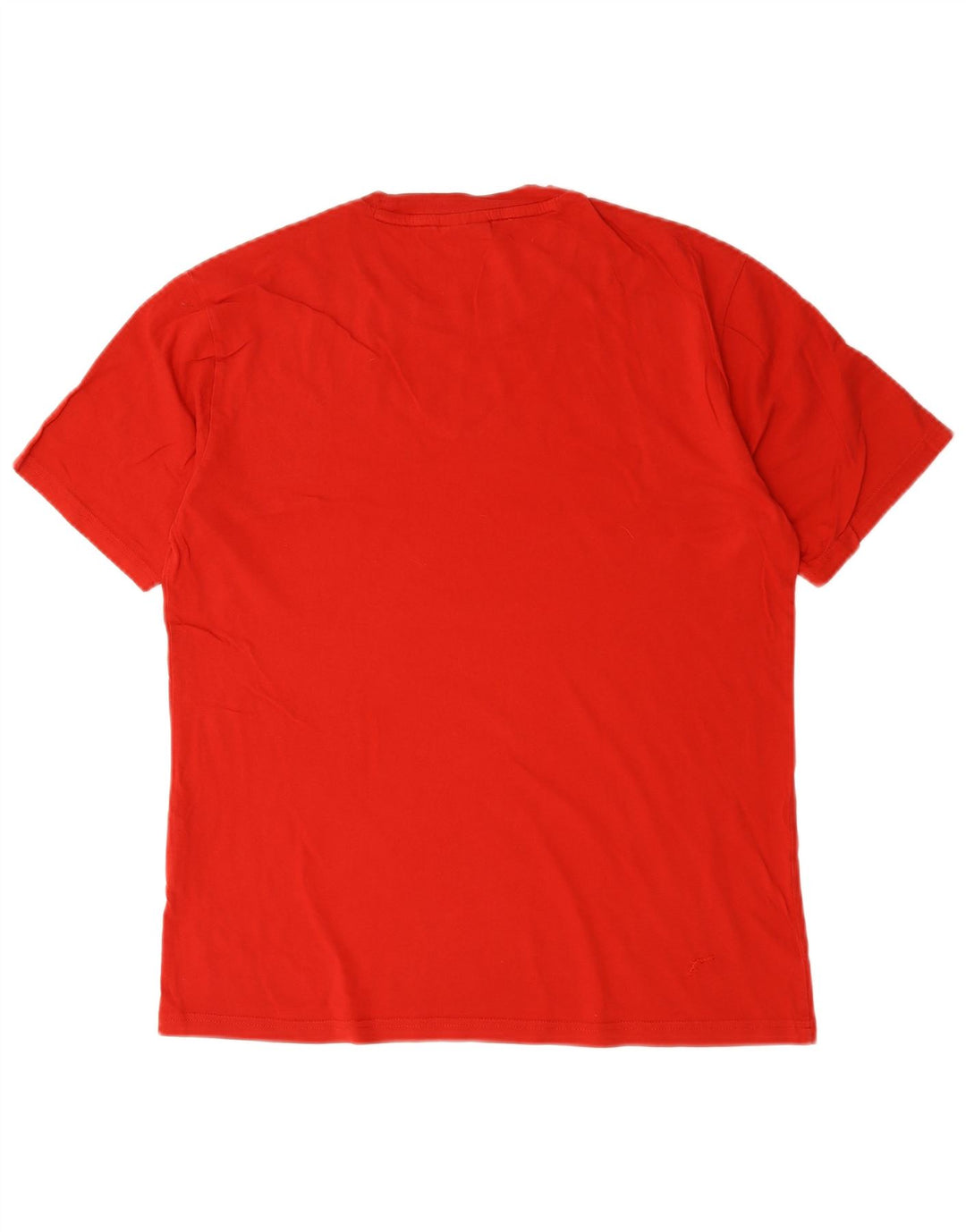 Champion T-Shirt Graphique Homme Rouge Moyen Coton