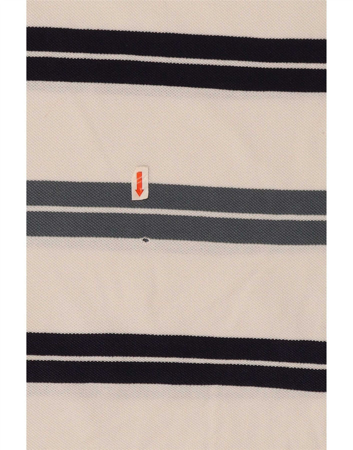 Lacoste Polo Homme Taille 5 Grand Blanc Rayé