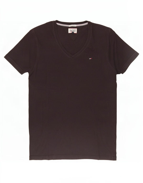 Tommy Hilfiger T-Shirt Homme Noir Moyen Coton