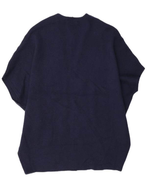 Pull Cardigan Poncho Femme White Stuff UK 12 Bleu Marine Moyen Polyester