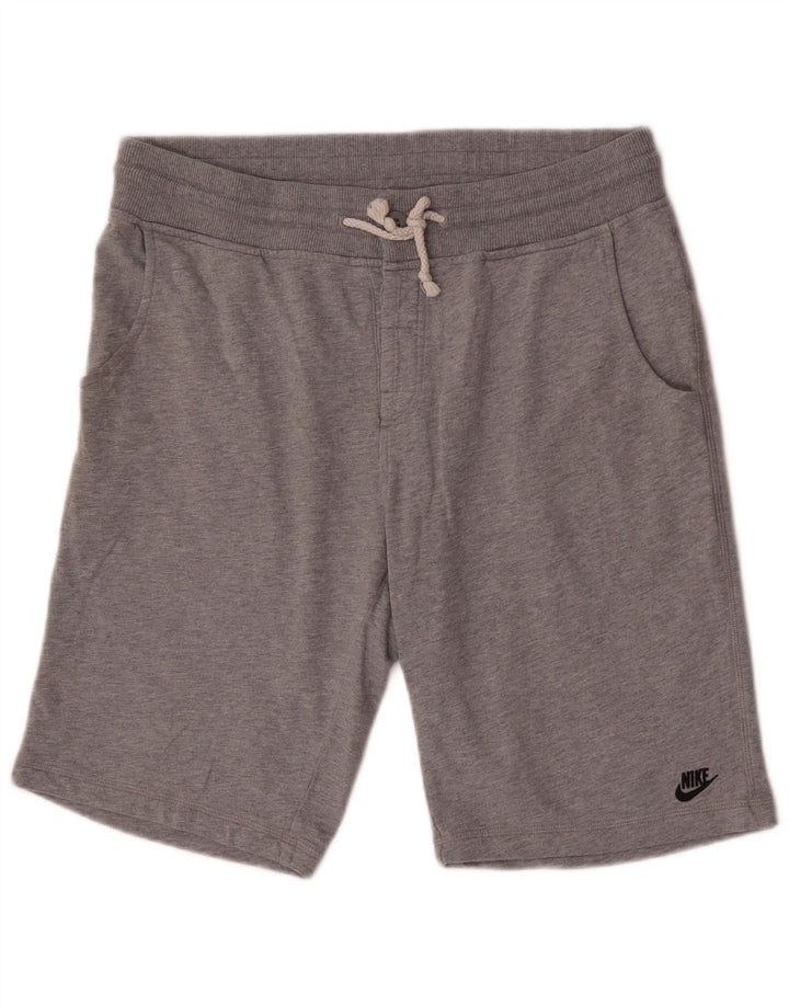 Nike Short de sport en coton gris moyen pour homme