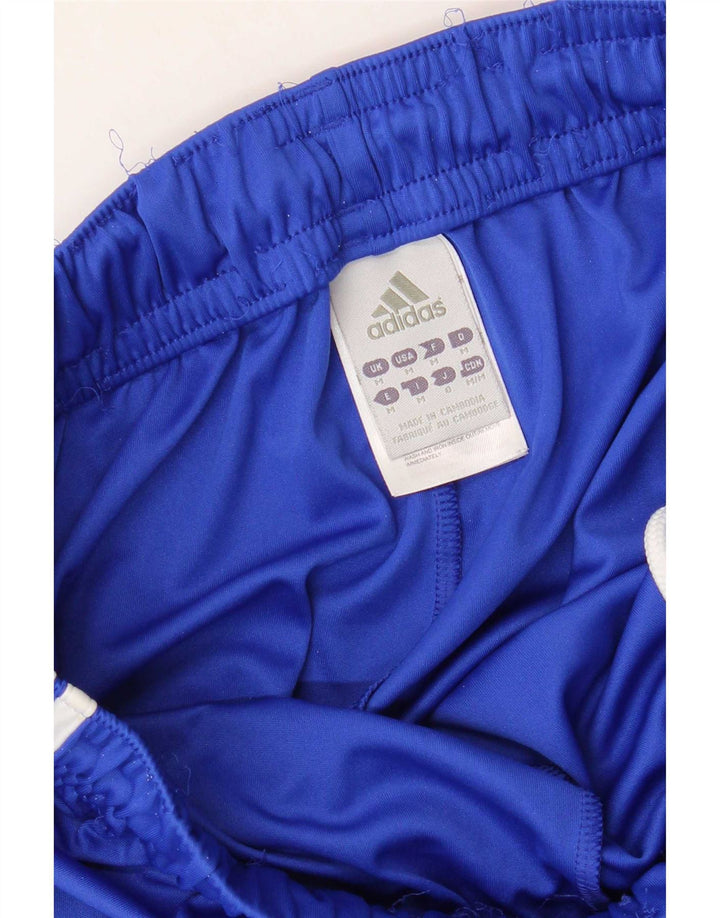 Adidas Short de Sport Climalite Homme Bleu Moyen Polyester