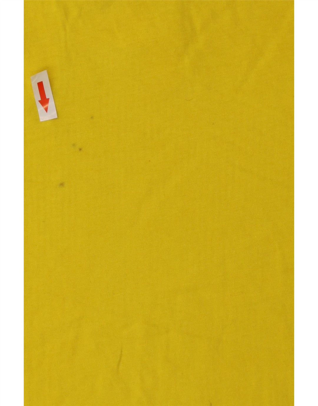 Fila T-Shirt Graphique Homme Petit Jaune Coton