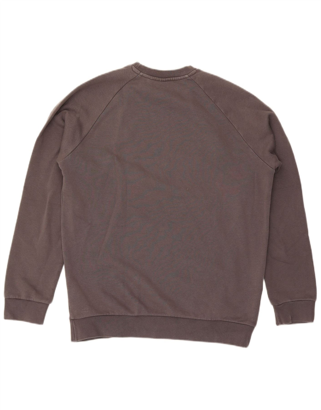 Adidas Sweat-Shirt Homme Gris Moyen Coton
