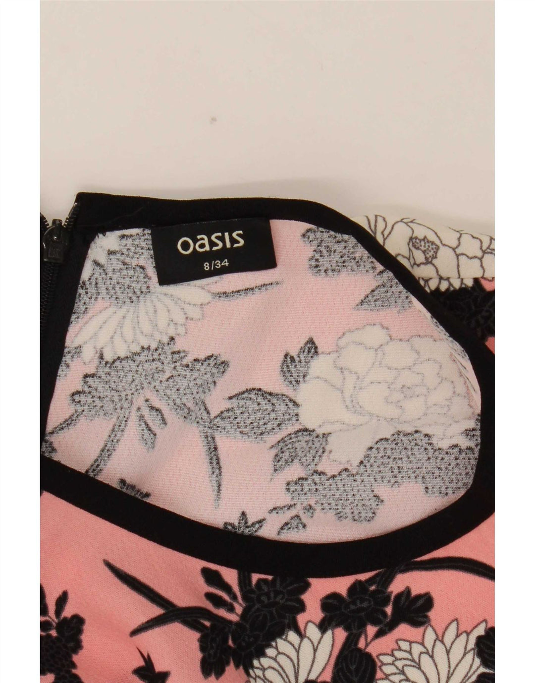 Oasis Combishort à manches courtes pour femme UK 8 Petit rose floral