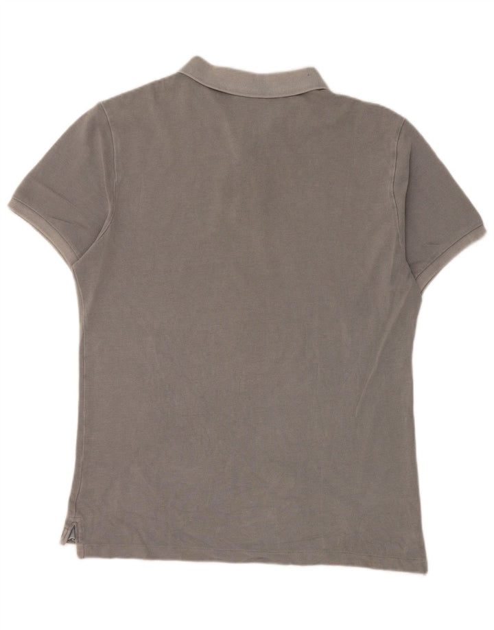 Blauer Polo Homme Gris Moyen