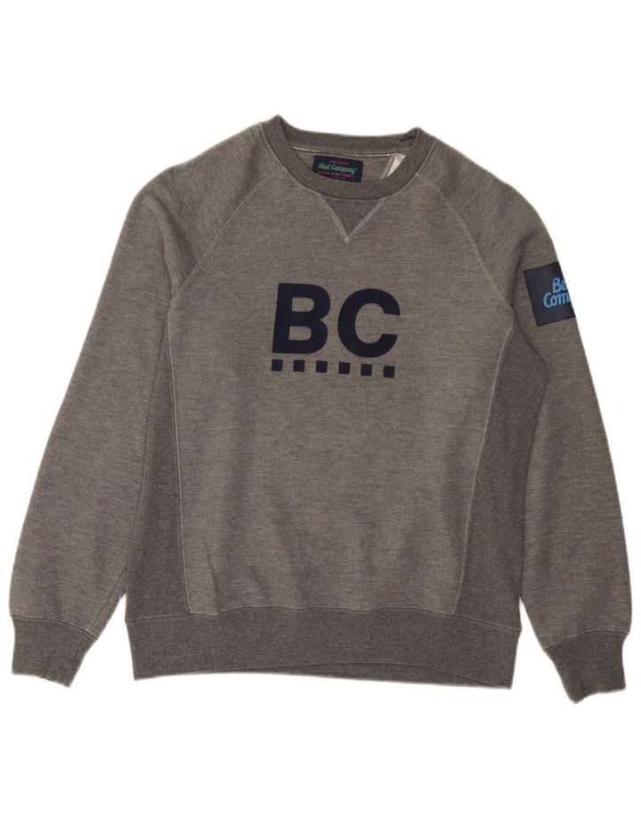 Best Company Sweat-shirt graphique pour homme Petit gris moucheté