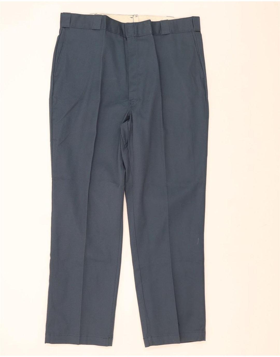 Dickies Pantalon Chino Droit Homme W42 L32 Bleu Polyester