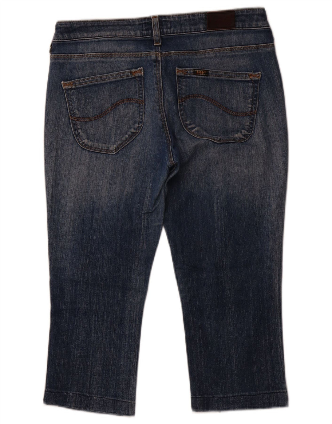 LEE Jean Court Norma W30 L19 Femme Bleu Coton