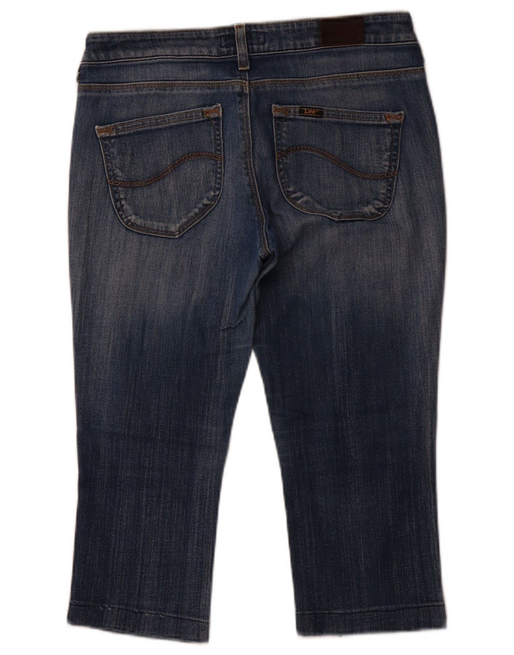 LEE Jean Court Norma W30 L19 Femme Bleu Coton