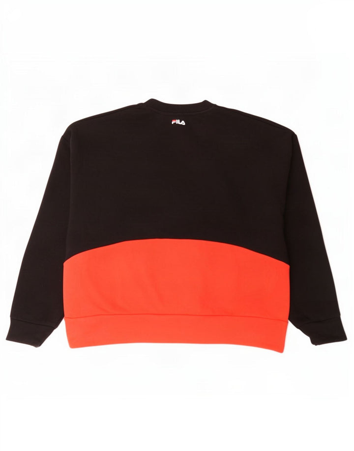 Fila Sweat-shirt graphique pour femme UK 14 Medium Multicolore