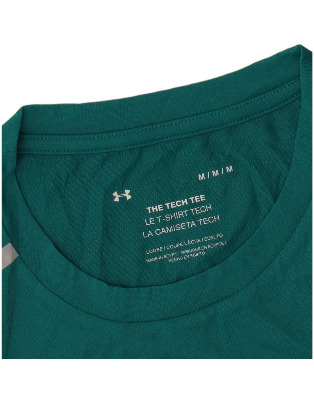 Under Armour T-Shirt Homme Turquoise Moyen