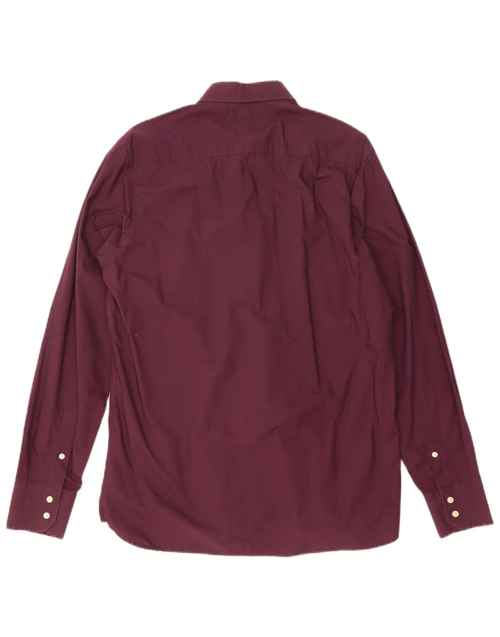 Tommy Hilfiger Chemise Homme Violet Moyen Coton
