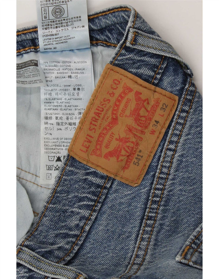 Levi's Jean Droit 541 Homme Bleu W34 L32 Coton