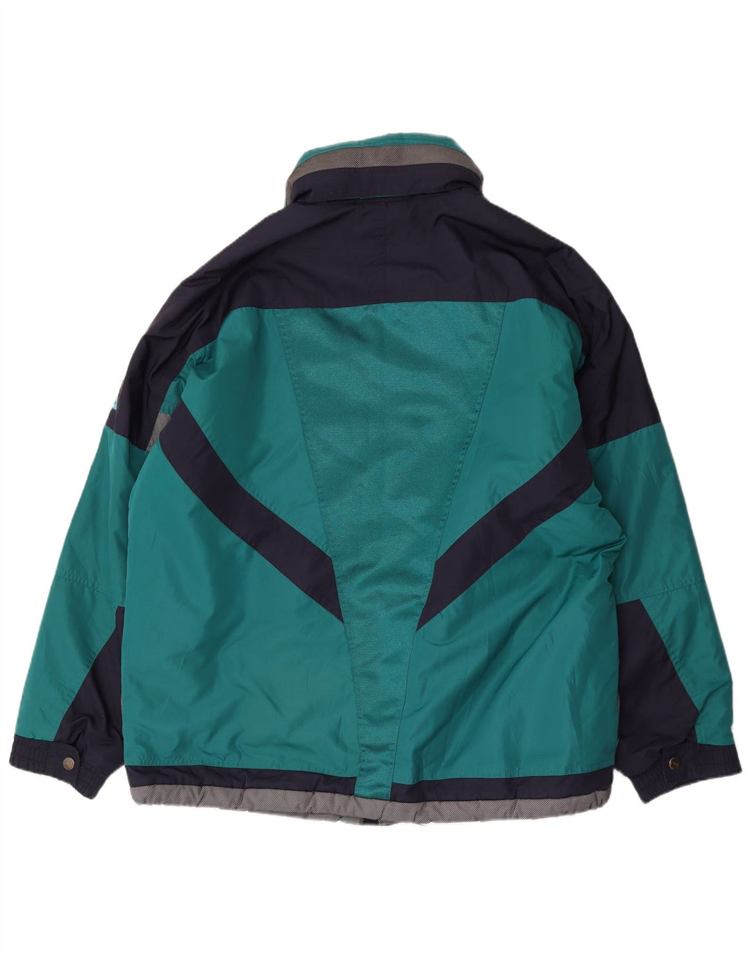 Fila Veste de ski pour homme IT 56 3XL Bleu Colorblock Polyester