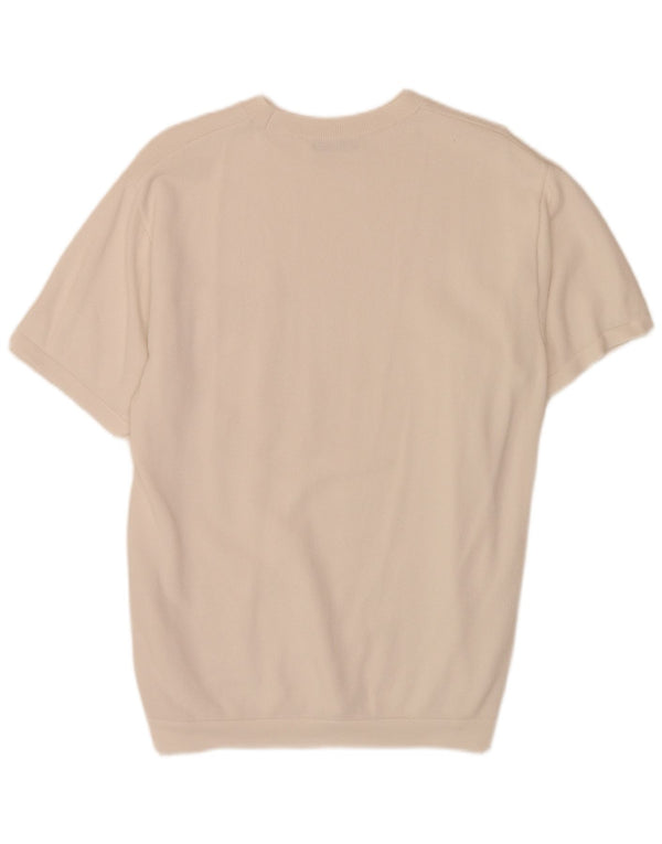 Zara Homme T-Shirt Haut Moyen Blanc