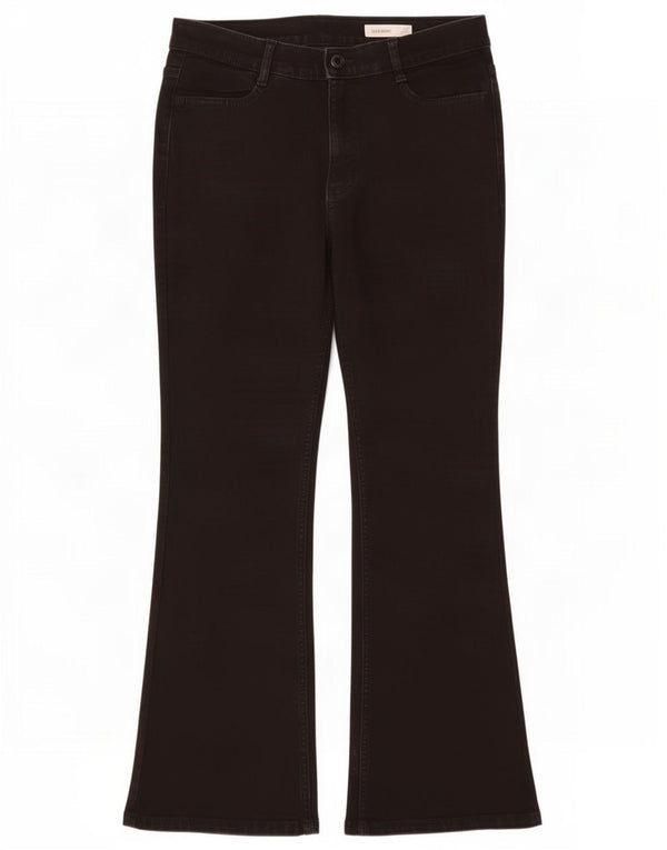 Marks & Spencer Jean slim bootcut pour femme UK 10 Small W28 L28 Coton noir