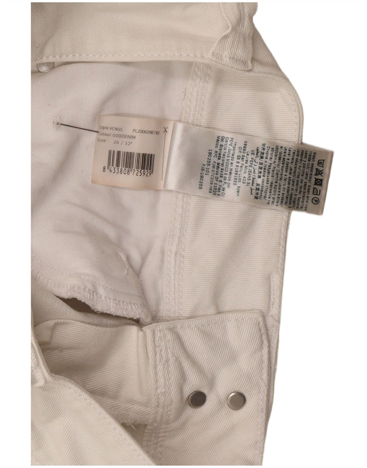 PEPE Jeans Femme Venus Slim W28 L32 Coton Blanc