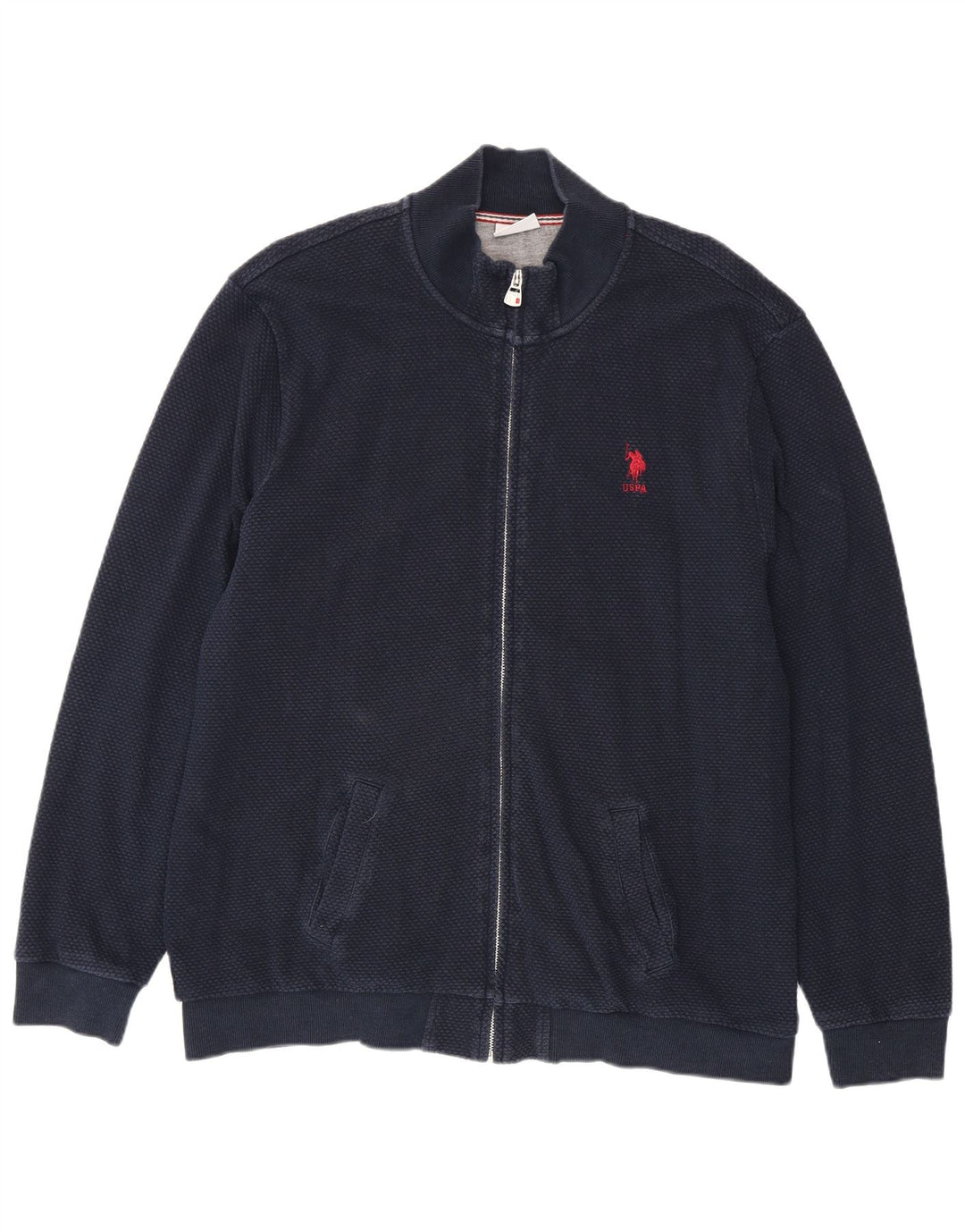 U.S. Polo Assn. Veste de survêtement pour hommes 2XL bleu marine