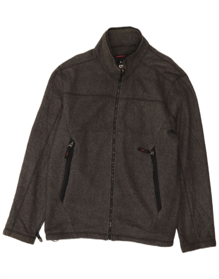 Marks & Spencer Veste polaire pour homme UK 38 Gris moyen Polyamide