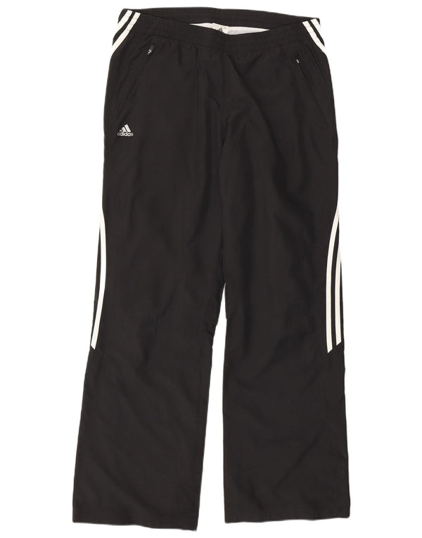 ADIDAS Pantalon de survêtement pour femme UK 12 Medium Noir Polyester