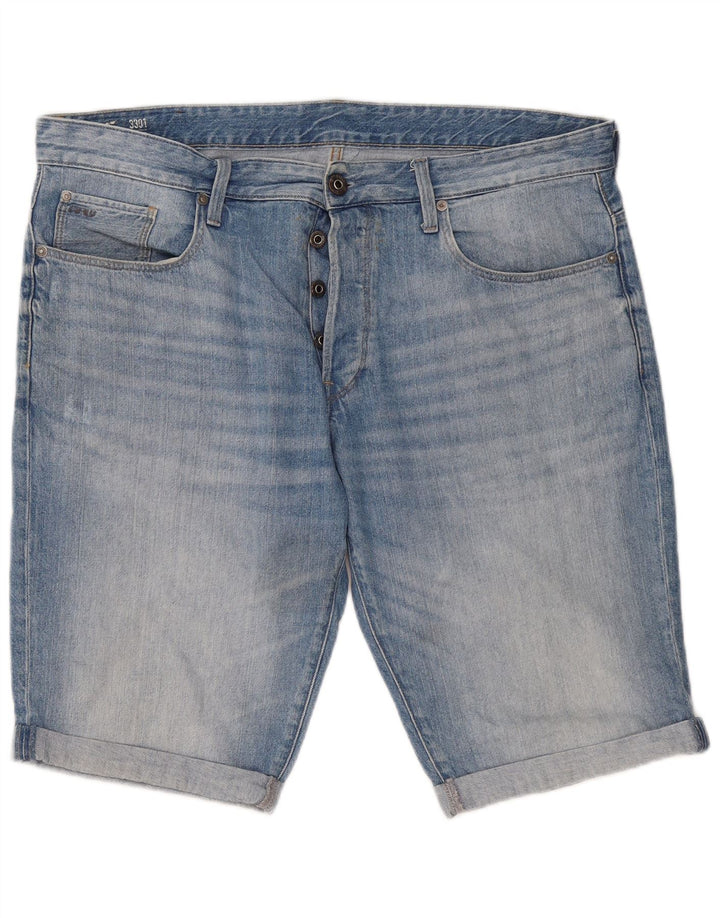 G-Star Short en Jean 3301 Homme W38 XL Bleu
