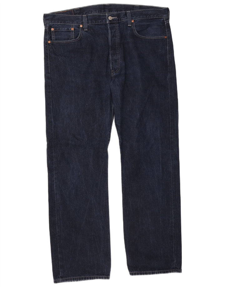 Levi's Jean Droit 501 Homme Bleu Marine W40 L32 Coton