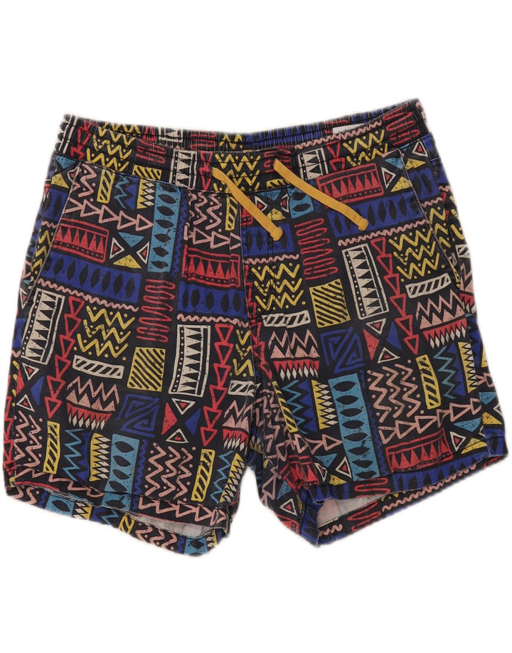 JACK & JONES Short Chino Homme Medium W32 Coton Géométrique Multicolore